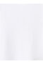 Lcw Kids White Crew Neck Short Sleeve Girls Undershirt - 2