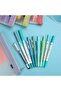 Set of 9 Drawing Ballpoint Pens with Clear Pen Holder Writech - 4