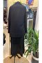 Black Skirted Jacket Set - 36206 - 3