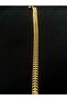 Steel Gold Wheat Bracelet - 5