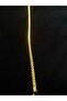 Steel Gold Flat Twist Steel Unisex Bracelet - 5