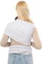 Gray Wrap Sling Baby Carrying Shawl, Carefully Selected Cotton Premium Fabric for Baby Skin, Kangaroo - 8