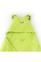 Milk&Moo Cacha Frog 100% Cotton Hooded Baby Bath Towels, Unisex, 27.5x47inc - 7