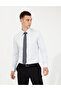Light Blue Slim Fit Long Sleeve Classic Shirt 50251166-Vr003 - 3