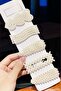 Women's 5-Piece Pearl Model Side Snap Hair Clip Set
