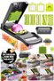 16 in 1 Food Chopper Onion Chopper Vegetable Slicer Cube Chopper Vegetable Chopper 8 Blades - 4