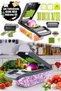 16 in 1 Food Chopper Onion Chopper Vegetable Slicer Cube Chopper Vegetable Chopper 8 Blades - 5