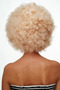 Gold Color Curly Afro Bonus Wig Hair Party Wig Platinum Gold - 4