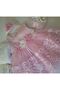 Baby Girl Mevlüt Special Day 5-Piece Baby Shower Set Lace Wedding Dress Evening Dress Baby Birth Gift - 5
