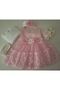 Baby Girl Mevlüt Special Day 5-Piece Baby Shower Set Lace Wedding Dress Evening Dress Baby Birth Gift - 3