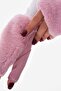 Pink Plush Women's Gloves - 5