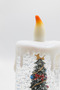 Premium Collection Decorative Lighted Christmas Ornamental Candle 24 cm - 6