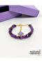 Amethyst Broken Natural Stone Women's Bracelet - 4