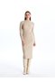 Lcwaikiki Classic Half Turtleneck Women's Knitwear Dress