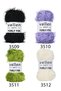 5 Pieces Furly Fox Hand Knitting Yarn Cardigan Sweater Yarn, Furry Yarn, Plush Yarn, Bearded Yarn, Mop Yarn, Ecru - 4