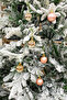 Christmas Tree Ball 3 Pieces Shiny 3 Pieces Matte Total 6 Pieces 4 cm Size - 2