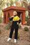 Hijab Tracksuit Zippered Double Set - Double Crepe Fabric - 5