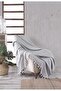 NATURAL ARMCHAIR SOFA COVER SINGLE SOFA GRAY 160x160 - 2