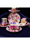 Basak Porcelain Hand Painting Set of 6 Coffee Cups - 4