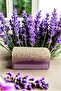 Handmade Natural Pumpkin Fiber Vegetable Glycerin Lavender Soap - 3