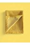 Mustard Yellow Velvet Textured Dartless Tablecloth (Kd) - 5