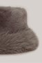 Women's Feather Detailed Heart Style Vegan Hat |   55-56cm |   S-M - 3