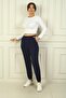 Women's Trousers with Elastic Waist and Pockets