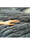 Thick Rectangular Patterned Plush for Three-Person Sofa (1 Piece) 80*190cm Size (Smoked) - 2