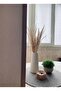 White Striped Large Vase – Scandinavian Style / Stone Dust / 19cm - 2
