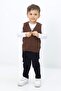 Baby Buttoned Knitwear Cardigan & Vest