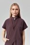 Extreme Cool Woman - Premium Reversible Lycra Doctor Nurse Uniform Set (Women), Plum - 5