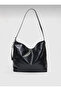 Faux Leather Bucket Patterned Bag 03687601 - 2