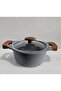 20 cm Deep Pot Light Gray