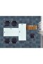 Natural Dijon Walnut + Grey GED-5 Glass Executive Desk 320 cm - 5