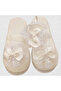 Maternity/Lactation Buttoned Pajamas and Dressing Gown Set / Autumn & Winter Season - Slippers and Crown Gift - 5