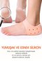 Flexible Silicone Double Heel Liner - Anti-Spur, Cracked Insoles Callus Socks - 2