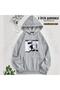 Jujutsu Kaisen Yuji Itadori and Gojo Printed Hooded Oversize Sweatshirt (2 Thread)