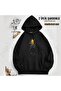 Homer Simpson Sleeping Printed Hooded Sweatshirt (2 Thread)