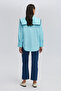 Embroidery Detail Wide Collar Shirt - 4