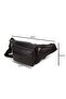 Men's Brown Multi-Pocket Shoulder and Waist Bag - 2