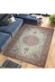 Mete Collection Green and Pink Tones Traditional Motif Patterned Vintage Decorative Carpet 36 - 3