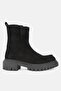 Women's Black Suede Genuine Natural Leather Number 36-41 Boots & Booties
