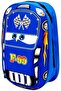 Kindergarten Nursery 2-Piece F99 Racing Car Eva Printed Wheeled Cart with Squeegee Backpack and School Bag Set - 5