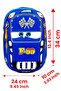 Kindergarten Nursery 2-Piece F99 Racing Car Eva Printed Wheeled Cart with Squeegee Backpack and School Bag Set - 4