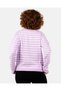 Polo Neck Striped Women's Knitwear Sweater - 5