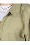 Oversize Single Pocket Modal Women's Shirt - 8