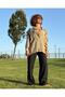 Oversize Single Pocket Modal Women's Shirt - 5