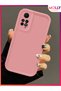 Sand Pink Edges Thick Pan Silicone Case for Xiaomi Redmi Note 11 Pro