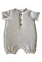 Rito Unisex 3 Piece Short Sleeve Bottom Changing Bodysuit with Snap Fasteners - Baby Bodysuit Bodysuit Set - 4