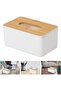 TISSUE BOX W/BAMBOO LID L DTCB01 - 3